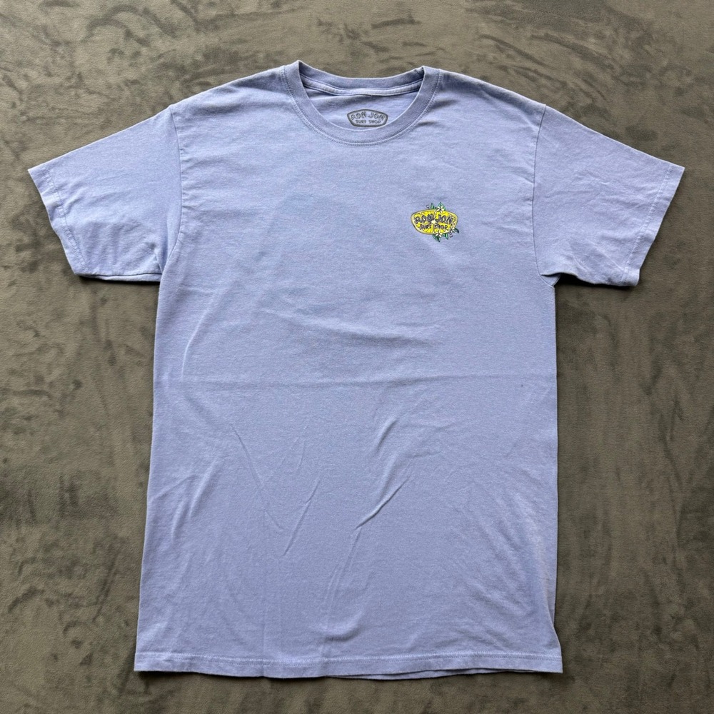 Ron Jon Surf Shop Cozumel Freshly Squeezed Lemon T-Shirt Blue Medium